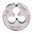 BROWNELLS ROUND WIRE GAUGE CARBON DIE 13/16  DIAMETER 8-40 THREAD