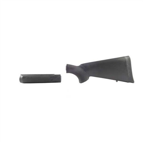 OVERMOLDED SHOTGUN STOCK & FOREND SETS - HOGUE MOSS. 500 STOCK/FOREND SET, 12GA.