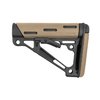 AR-15 OVERMOLDED BUTTSTOCK COLLAPSIBLE COMMERCIAL RUBBER - AR-15 OVERMOLDED BUTTSTOCK COLLAPSIBLE COMM FDE RUBBER