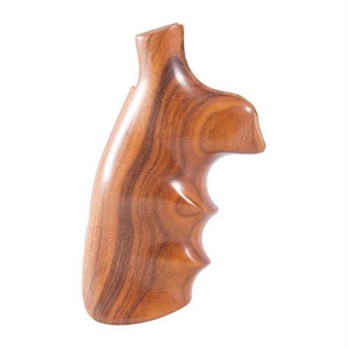 HOGUE SMOOTH PAU FERRO GRIP FITS S&W N ROUND