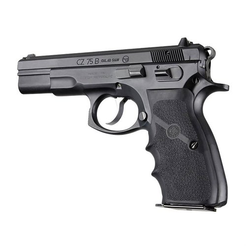 SEMI-AUTO PISTOL GRIPS - HOGUE RU/FG FITS CZ/EA-9/P9 TANG.