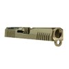 DUSK G19 GEN3 RMR CUT STRIPPED SLIDE - DUSK G19 GEN3 9MM LUGER RMR CUT STRIPPED SLIDE FDE