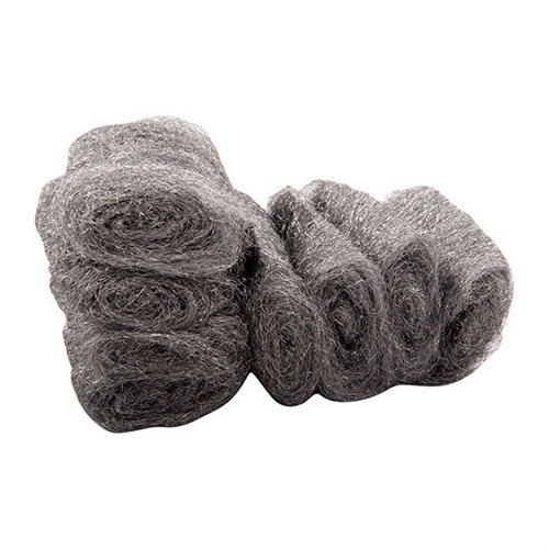 MILD STEEL WOOL - WHITE DISTRIBUTION #1 MEDIUM, 8/PACK