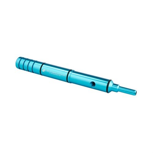 AR-15/ 308 AR CLEANING ROD GUIDE - J P ENTERPRISES AR-308 CLEANING ROD GUIDE BLUE