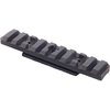 AR-15 PICATINNY DIRECT THREAD MODULAR RAIL ALUMINUM - DIRECT THREAD MODULAR RAIL PICATINNY ALUMINUM BLACK 4"