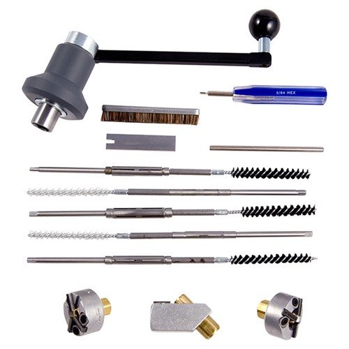 PRECISION REAMERS MUZZLE CROWN REFACING KIT - MANSON PRECISION 5 PILOT MANUAL CROWN KIT