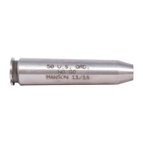 MANSON PRECISION RIMLESS CARTRIDGE HEADSPACE GAUGE - MANSON PRECISION 50 BMG NO GO GAUGE HEADSPACE GAUGE STEEL