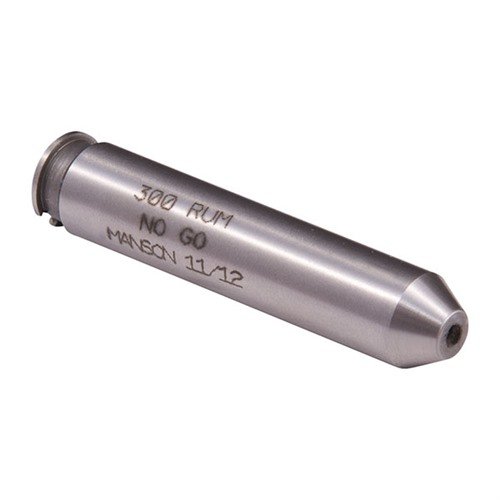MANSON PRECISION RIMLESS CARTRIDGE HEADSPACE GAUGE - MANSON PRECISION 300 REM ULTRA MAGNUM NO GO GAUGE HEADSPACE GAUGE STEEL