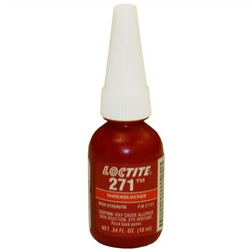 #271 HIGH STRENGTH RED THREADLOCKER - LOCTITE #271 HIGH STRENGTH RED THREADLOCKER 0.34 FL OZ