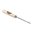 BROWNELLS CHISEL, STRAIGHT WITH WOOD HANDLE, 4MM