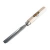 TWO CHERRIES CHISEL - GOUGE, STRAIGHT WITH WOOD HANDLE, 12MM