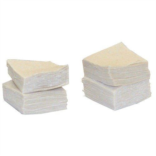 MIL SPEC GUN CLEANING PATCHES - BROWNELLS MIL-SPEC COTTON PATCHES, 1.25" SQUARE, .22 CAL, 1,000 PACK