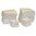 BROWNELLS MIL-SPEC COTTON PATCHES, 1.25" SQUARE, .22 CAL, 1,000 PACK