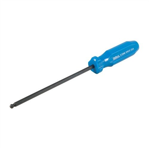 5MM BALL END HEX SCREWDRIVER - BROWNELLS BALL END HEX SCREWDRIVER, M5, BLUE