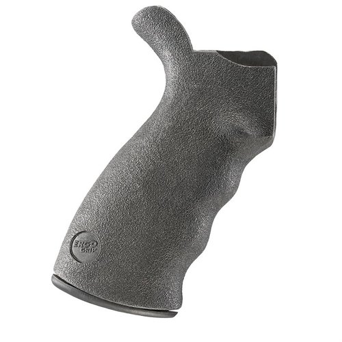 AR-15 ORIGINAL ERGO GRIP-RIGID - ERGO GRIPS AMBIDEXTROUS RIGID ERGO GRIP POLYMER BLACK