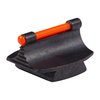 RIFLE  FIBER OPTIC GLOW 37-W FRONT SIGHT - .375" FIBER OPTIC GLOW 37-W FRONT SIGHT STEEL ORANGE