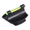 RIFLE  FIBER OPTIC GLOW 37-W FRONT SIGHT - .375" FIBER OPTIC GLOW 37-W FRONT SIGHT STEEL GREEN