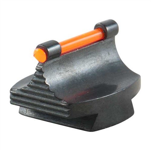 RIFLE FIBER OPTIC GLOW 45-W FRONT SIGHT - MARBLE ARMS .450" FIBER OPTIC GLOW 45-W FRONT SIGHT STEEL ORANGE