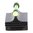 MARBLE ARMS .343" FIBER OPTIC GLOW 34-MR FRONT SIGHT STEEL GREEN