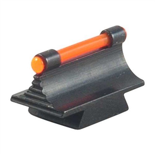 RIFLE FIBER OPTIC GLOW 37-MR FRONT SIGHT - MARBLE ARMS .375" FIBER OPTIC GLOW 37-MR FRONT SIGHT STEEL ORANGE