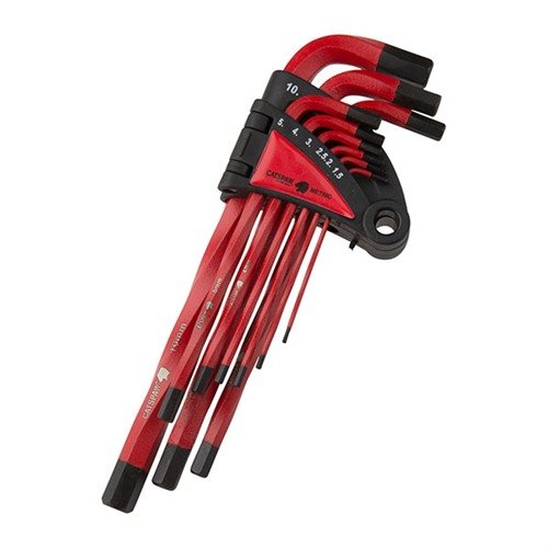 TWISTED HEX KEY SET METRIC - MAYHEW STEEL METRIC TWISTED HEX KEY ALLEN SET - 9 PIECE