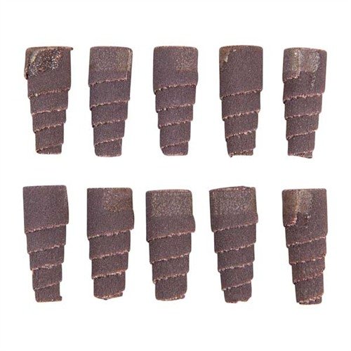 TAPERED ROLLS - MERIT ABRASIVE PRODUCTS ABRASIVE TAPERED ROLL 120 GRIT