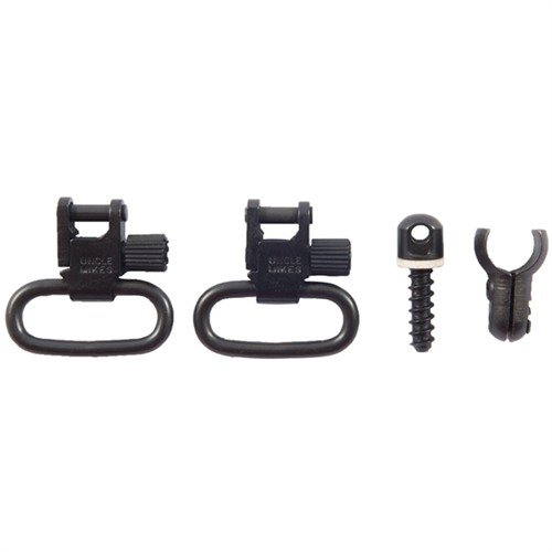 QUICK DETACH SWIVELS - UNCLE MIKES 1071-2 W/1" LOOPS, BBL OD .420"-.470" SEE SPECS #1 FOR MODEL