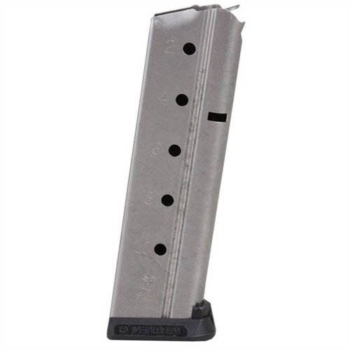 1911 9MM MAGAZINES - METALFORM 9MM GOVT/COMM S/S 10 RD. FLAT FOLLOWER W/ REMOVABLE BASE