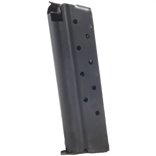 1911 9MM MAGAZINES - METALFORM 9MM GOVT/COMM BLUE 9 RD. FLAT FOLLOWER W/REMOVABLE BASE