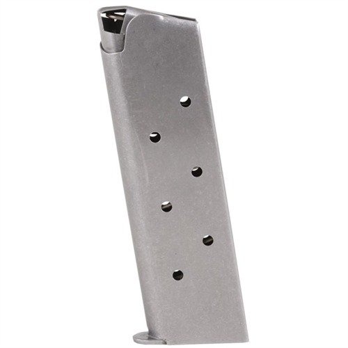 1911 45ACP MAGAZINES - METALFORM .45 GOVT/COMM S/S 7 RD. ROUND FOLLOWER W/WELDED BASE