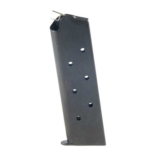 1911 45ACP MAGAZINES - METALFORM .45 GOVT/COMM BLUE 8 RD. FLAT FOLLOWER W/WELDED BASE
