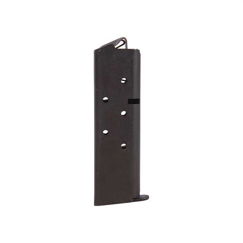 COLT GOVERNMENT 7-ROUND 380ACP MAGAZINE - METALFORM .380 GOVT. BLUE 7 RD. FLAT FOLLOWER W/WELDED BASE