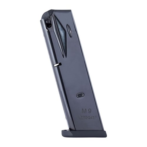 BERETTA SEMI AUTO MAGAZINES - MEC-GAR BERETTA 92 9MM BLUE 15 RND.