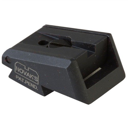 NOVAK REAR SIGHTS, PB FITS COLT