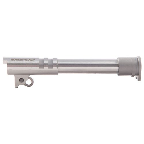 45ACP S/S 1911 PRE-FIT MATCH GRADE BARREL 5" NON-RAMPED - NOWLIN .45 ACP NON-RAMPED, 5"