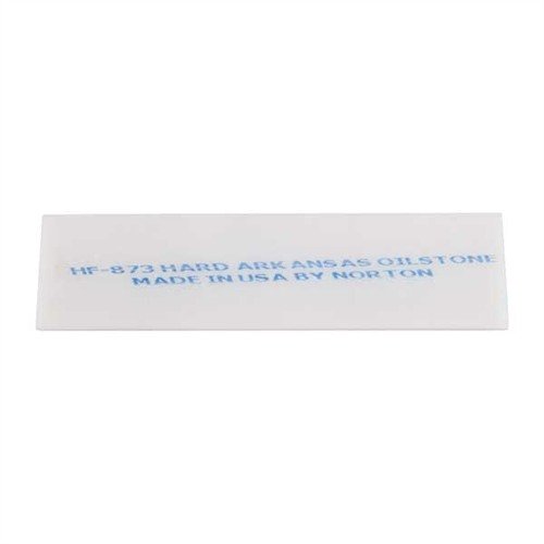 NORTON PREMIUM HARD ARKANSAS STONES - BROWNELLS ARKANSAS STONE, KNIFE HF-873, HAND, 3" X 3/4" X 1/8"