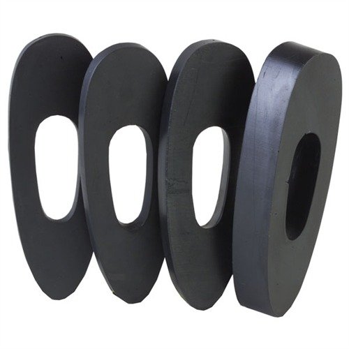 RIFLE SPACER - NECG 1/4" SPACER BLACK RUBBER
