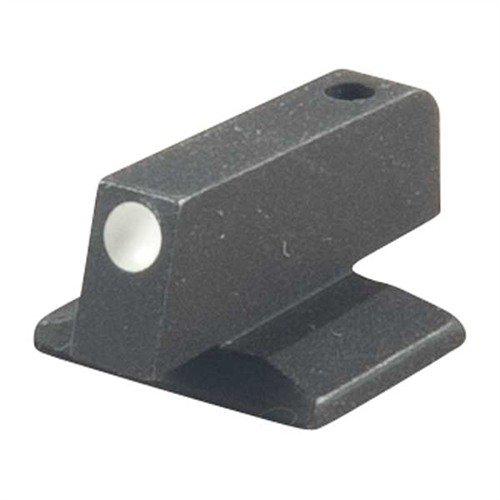 1911 FRONT WHITE DOT DOVETAIL SIGHTS - NOVAK GOVT, WHITE, .215" HEIGHT