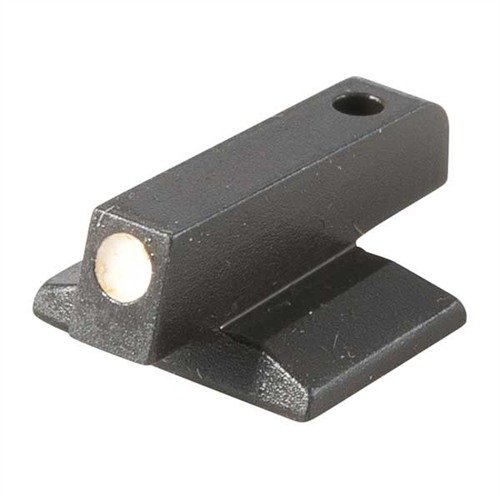 1911 FRONT WHITE DOT DOVETAIL SIGHTS - NOVAK GOVT, WHITE, .160" HEIGHT