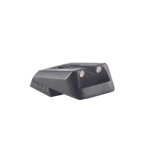 1911 WHITE DOT REAR SIGHTS - NOVAK WD 1911/LM/WN USES FRONT .185"-.200, REAR BLADE .735"X.328"