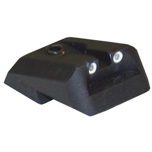 1911 REAR NIGHT SIGHTS - NOVAK TRIT. LM 1911 2-DOT WN,FRT ST .175"-.200",RR BLD .720"X.450"