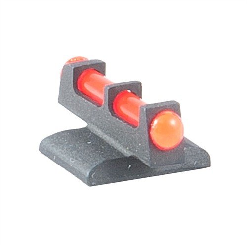 FIBER OPTIC FRONT SIGHTS RED - NOVAK FIBER OPTIC FRONT SIGHT, RED, .180" HIGH, FITS COLT 1911