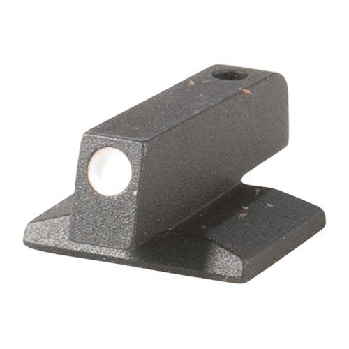 1911 FRONT WHITE DOT DOVETAIL SIGHTS - NOVAK GOVT, WHITE, .180" HEIGHT
