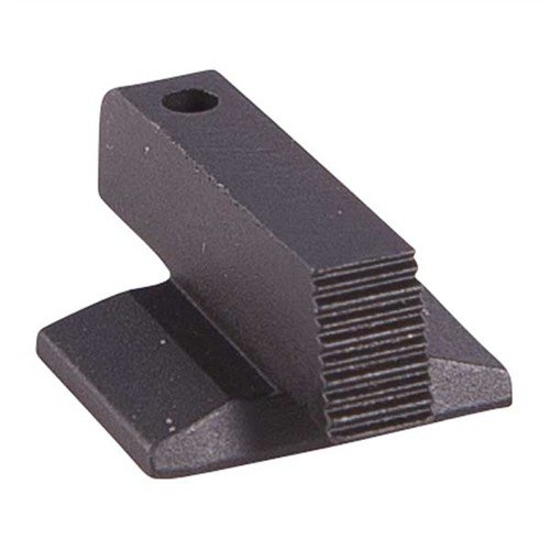 1911 FRONT BLACK DOVETAIL SIGHTS - NOVAK GOVT, BLACK, .185" HEIGHT