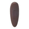 F325B DELUXE BLACK BASE FIELD RECOIL PAD - 1" SMALL BROWN STIPPLE FACE