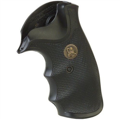 "GRIPPER" HANDGUN GRIPS - PACHMAYR MODEL SJ-G S&W "J" FRAME W/ROUND BUTT