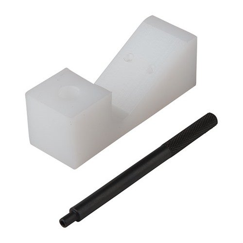 GAS BLOCK ASSEMBLY FIXTURE - PRECISION REFLEX GAS BLOCK ASSEMBLY FIXTURE W/ ROLL PIN STARTER