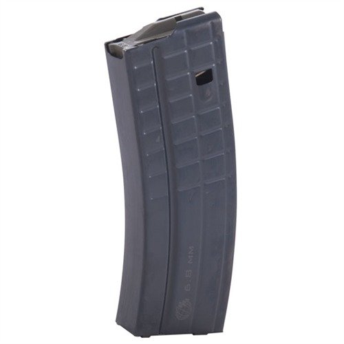 AR-15 MAGAZINE 6.8/ 22 NOSLER/ 224 VALKYRIE - PRECISION REFLEX AR-15 MAG 6.8 SPC, 22 NOSLER, 224 VALKYRIE 25RD STEEL BLK