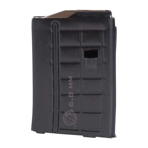 AR-15 MAGAZINE 6.8/ 22 NOSLER/ 224 VALKYRIE - PRECISION REFLEX AR-15 MAG 6.8 SPC, 22 NOSLER, 224 VALKYRIE 10RD STEEL BLK