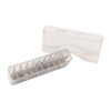 20 ROUND RIFLE SLIP TOP AMMO BOXES - SLIP TOP RIFLE AMMO BOX 17 REM-810 CADET 20 ROUND SMOKE
